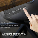 FORTIA 3-Motor Height Adjustable Corner Desk