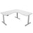 FORTIA 3-Motor Height Adjustable Corner Desk