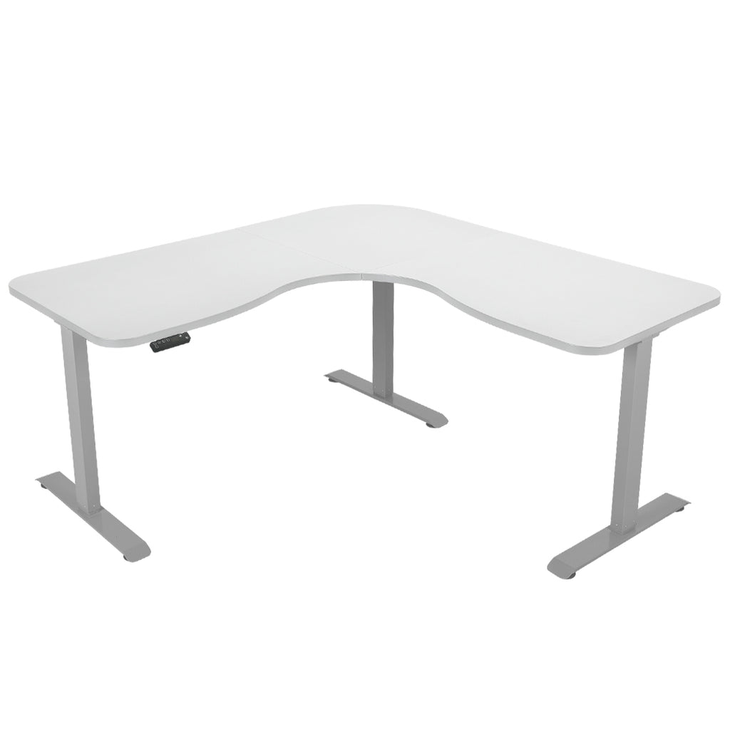 FORTIA 3-Motor Height Adjustable Corner Desk