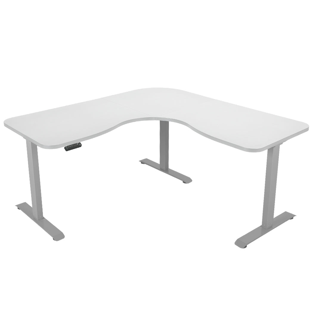 FORTIA 3-Motor Height Adjustable Corner Desk