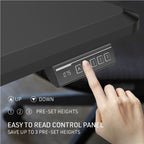 FORTIA Electric Height Adjustable Sit Stand Desk