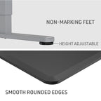 FORTIA Electric Height Adjustable Sit Stand Desk