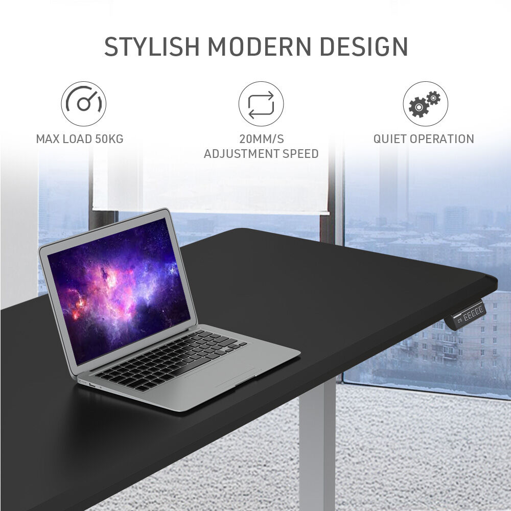 FORTIA Electric Height Adjustable Sit Stand Desk