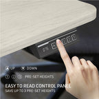 FORTIA Electric Height Adjustable Sit Stand Desk