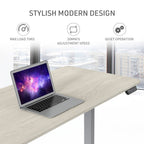 FORTIA Electric Height Adjustable Sit Stand Desk