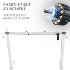 Fortia Motorized Height Adjustable Sit Stand Desk