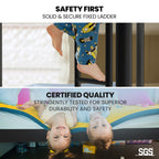 Kingston Slumber 2in1 King Single Metal Bunk Bed Frame, with Modular Design, Dark Matte Grey