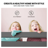 Kingston Slumber Bunk Bed Triple Wooden Single Over Double Beds for Kids, Solid Pine Wood, Convertible Design, Grey