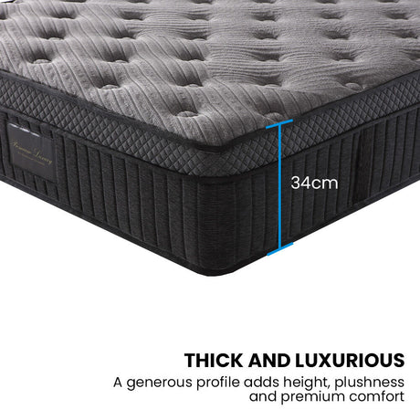 KINGSTON SLUMBER Luxury 7-Zone Pocket Spring Mattress