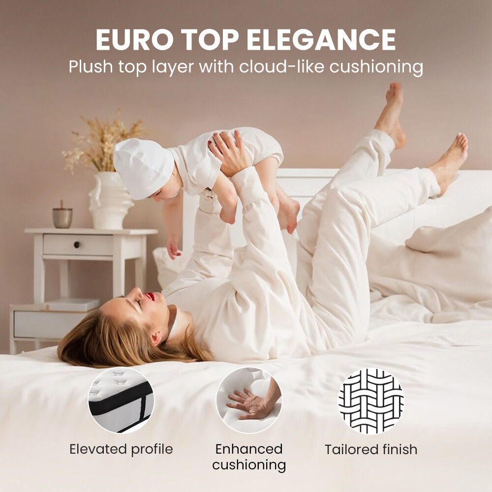 Kingston Slumber RelaxMax 31cm Medium Pocket Spring Mattress