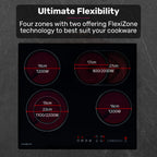 60cm 4 Zone Ceramic Electric Cooktop