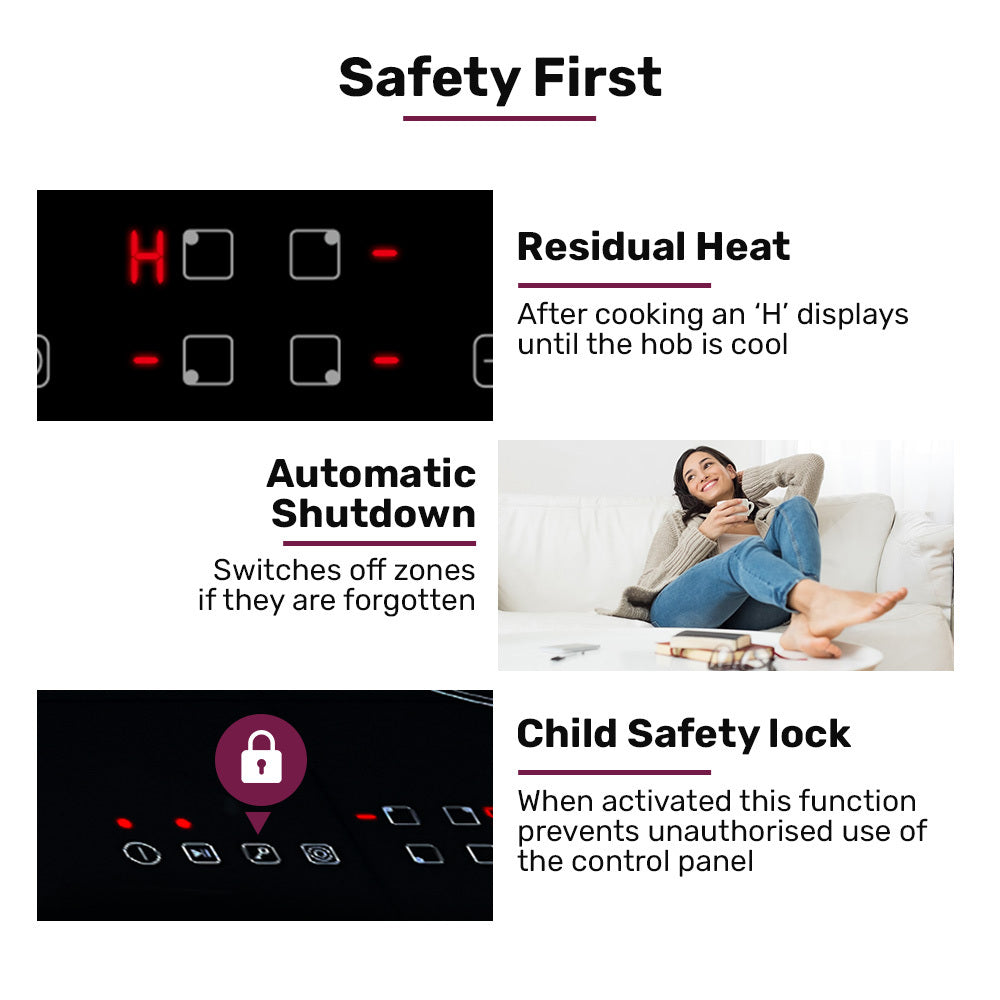 60cm 4 Zone Ceramic Electric Cooktop