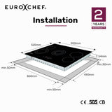 90cm 5 Zone Ceramic Electric Cooktop