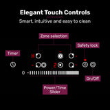 90cm 5 Zone Ceramic Electric Cooktop