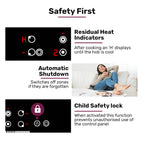 90cm 5 Zone Ceramic Electric Cooktop