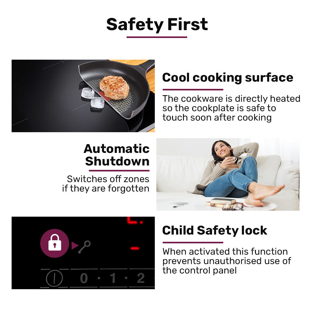 60cm 4 Zone Touch Control Induction Cooktop
