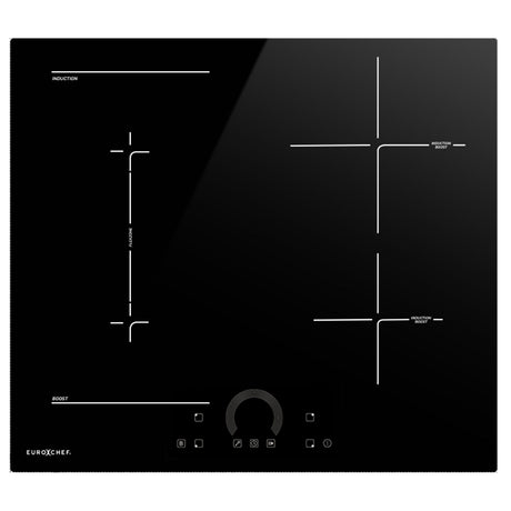 60cm 4 Zone Induction Cooktop with FlexZone