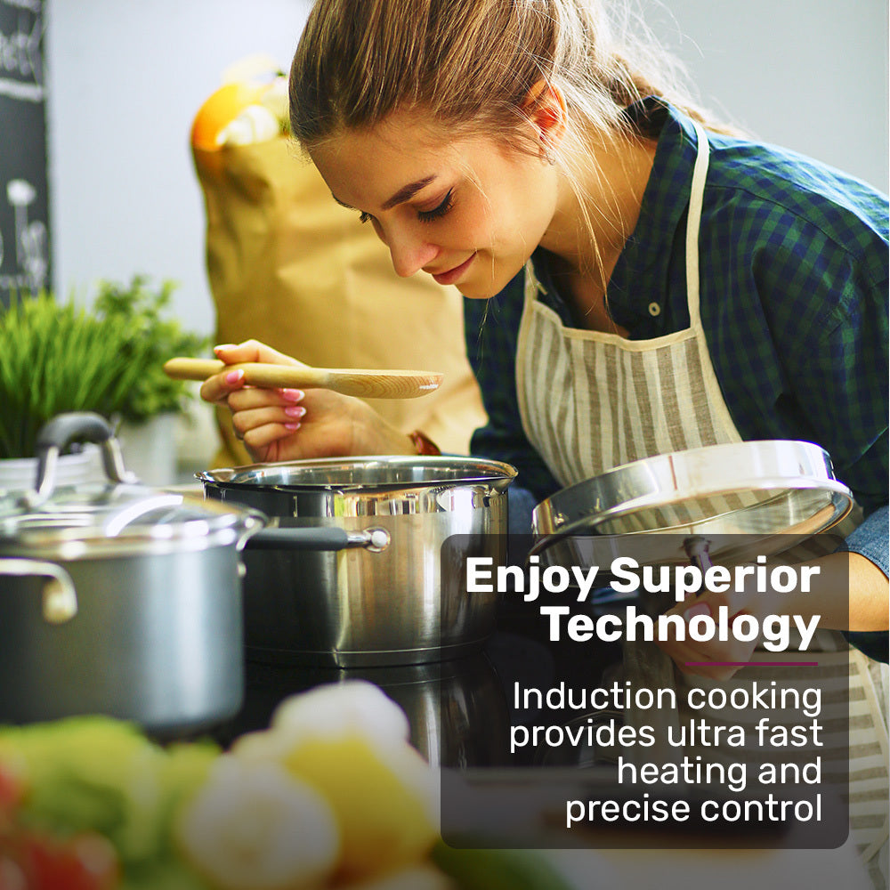 60cm 4 Zone Induction Cooktop with FlexZone