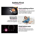 60cm 4 Zone Induction Cooktop with FlexZone