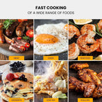 THERMOMATE Commercial Electric Griddle TH-G05, 4400W 73x37cm Flat Cooking Surface