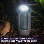 Two Tone Solar Tower Water Fountain