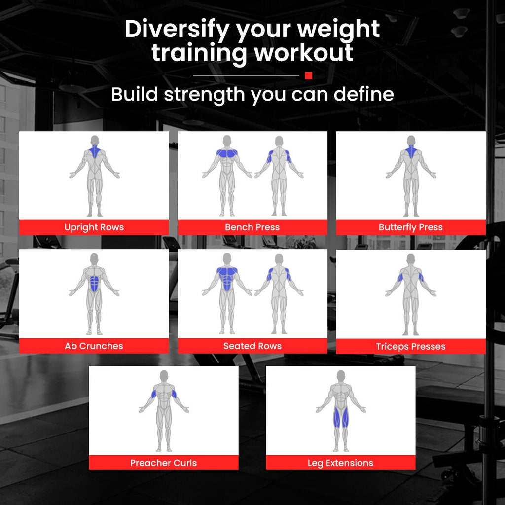 ProFlex M8000 Multi-Station Home Gym Set