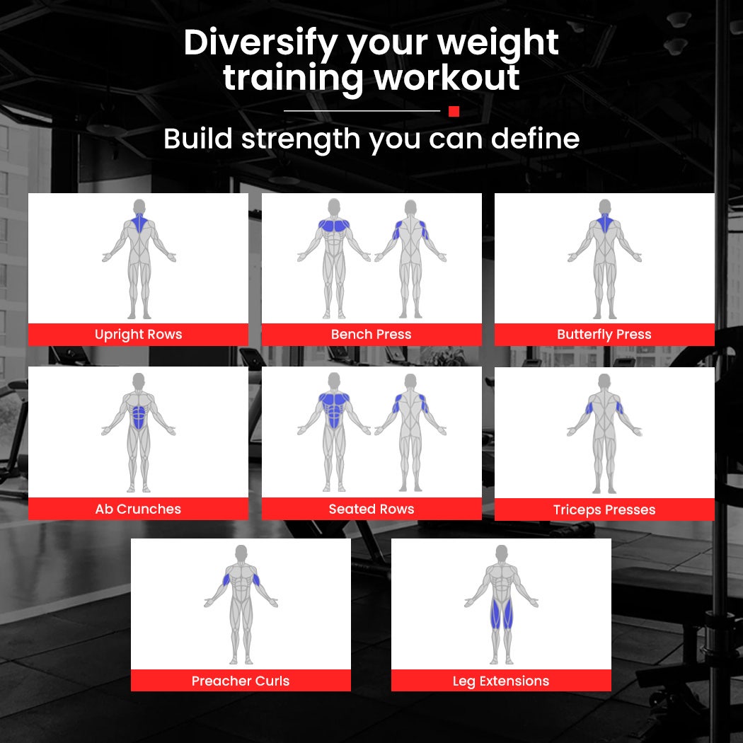 ProFlex M8000 Multi-Station Home Gym Set