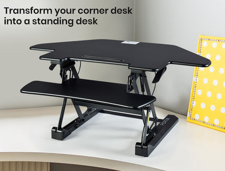 Fortia Adjustable Corner Desk Riser