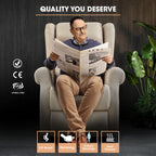 FORTIA Electric Recliner Lift Chair with Massage and Heat