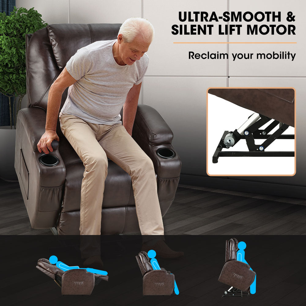 FORTIA Electric Massage Lift Recliner Chair