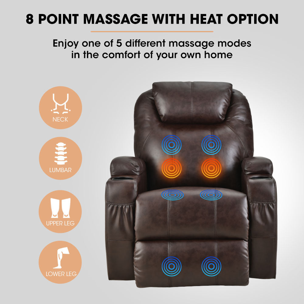 FORTIA Electric Massage Lift Recliner Chair