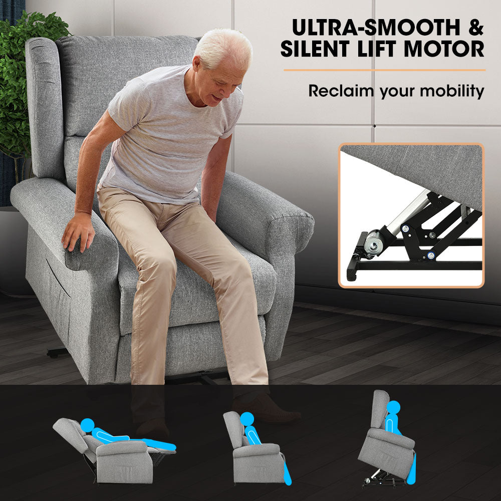 FORTIA Electric Recliner Lift Chair for Comfort