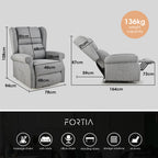 FORTIA Electric Recliner Lift Chair for Comfort