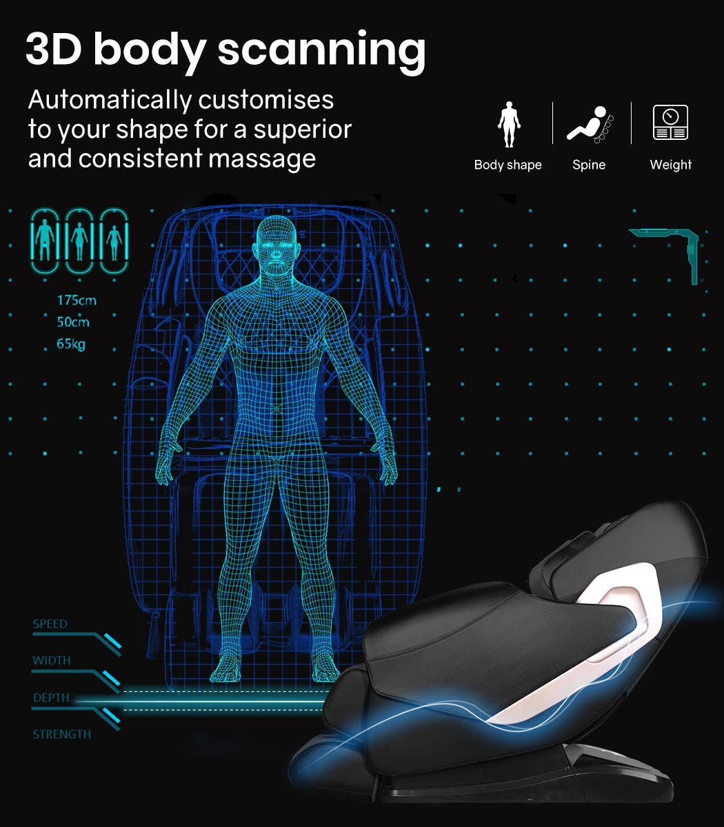 FORTIA Ultimate Full Body Shiatsu Massage Chair