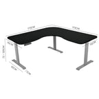 FORTIA 3-Motor Height Adjustable Corner Desk