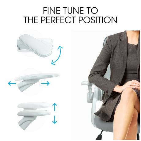 Fortia Ergonomic Coolmesh Office Chair