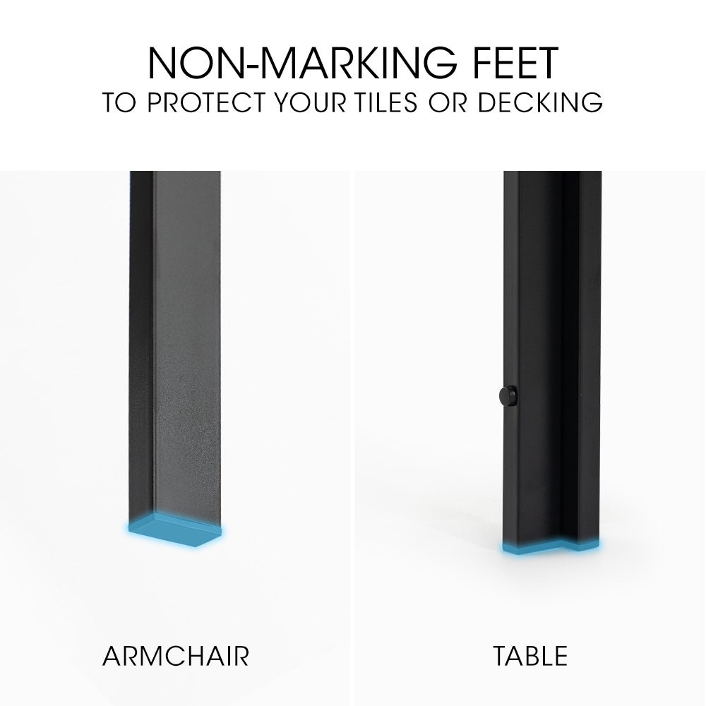 Fortia 7-Piece Stylish Outdoor Dining Set