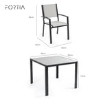 Fortia 5-Piece Outdoor Dining Set