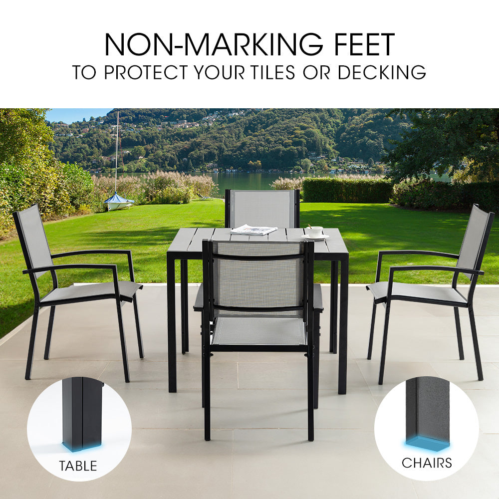 Fortia 5-Piece Outdoor Dining Set