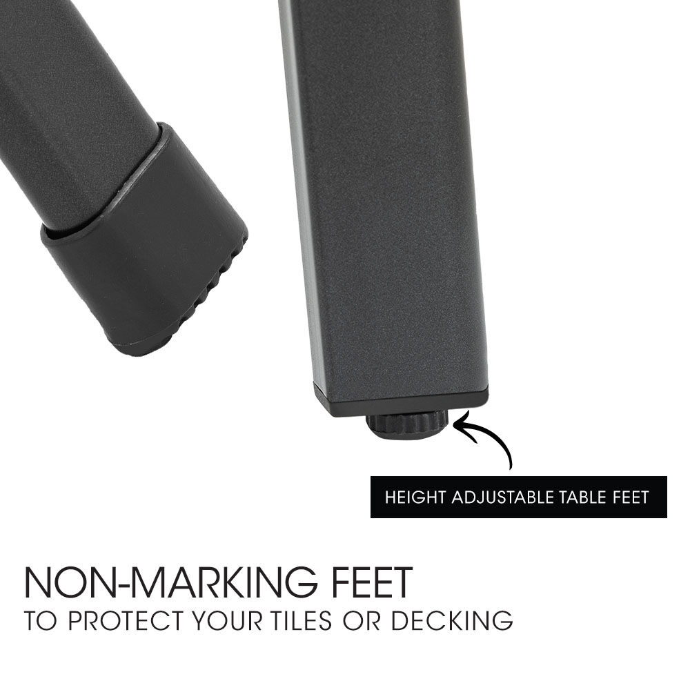 Fortia 7-Piece Elegant Outdoor Dining Set