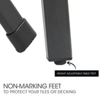 Fortia 7-Piece Elegant Outdoor Dining Set