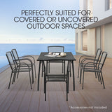 Fortia 7-Piece Elegant Outdoor Dining Set