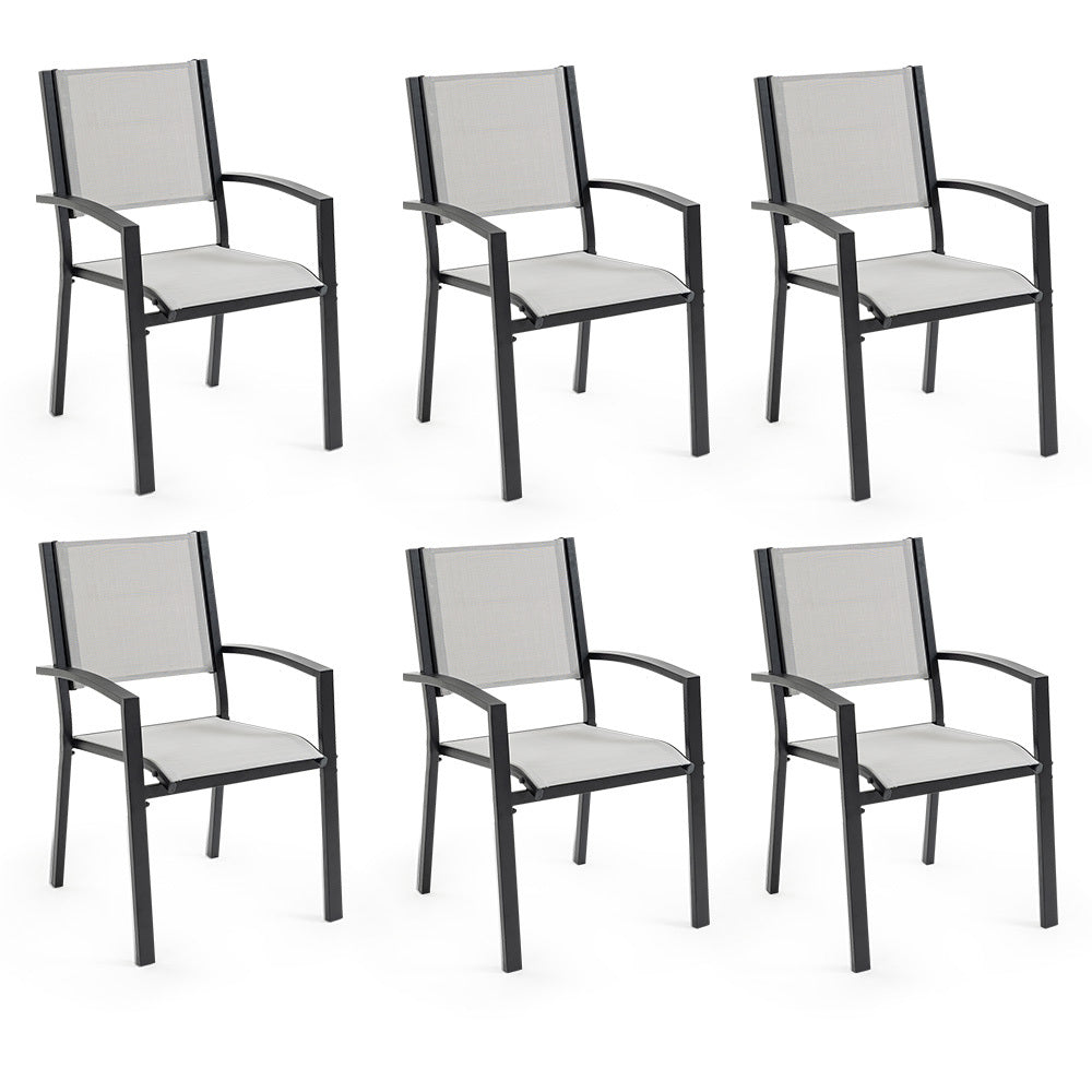 Fortia Outdoor Dining Chair Set - 6 Pieces