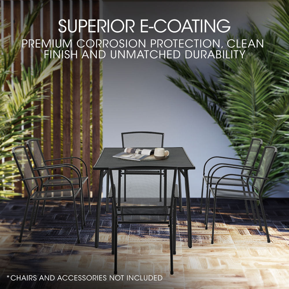 Fortia E-Coated 150x90cm Outdoor Dining Table