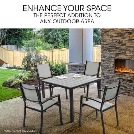 Fortia Outdoor Dining Table 90 x 90cm