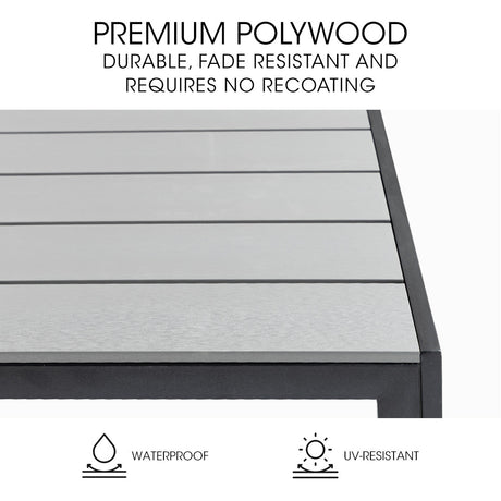 Fortia Outdoor Dining Table 90 x 90cm