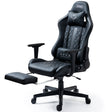 Ergonomic Reclining Gaming Chair with Footrest