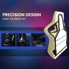 Ergonomic Reclining Gaming Chair with Footrest