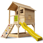 Rovo Kids Wooden Tower Cubby House