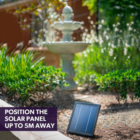 3 Tier Solar Powered Fountain Bird Bath